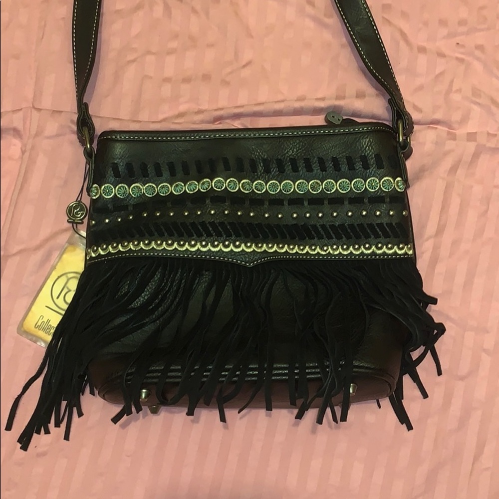 P&G Handcrafted Faux Leather Bag